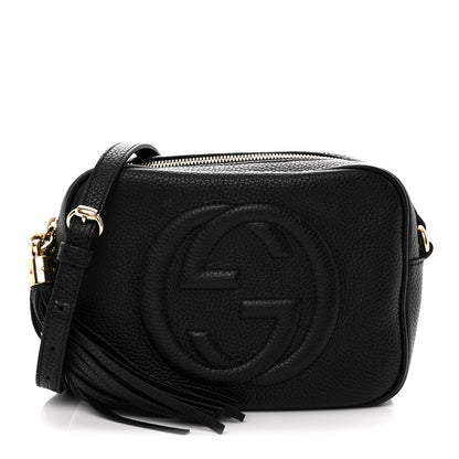 Gucci Pebbled Calfskin Soho Disco Bag Black 1 of 13