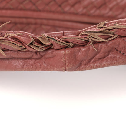 Bottega Veneta Nappa Intrecciato Fuzzy Maxi Veneta Hobo Dusty Rose 10 of 10
