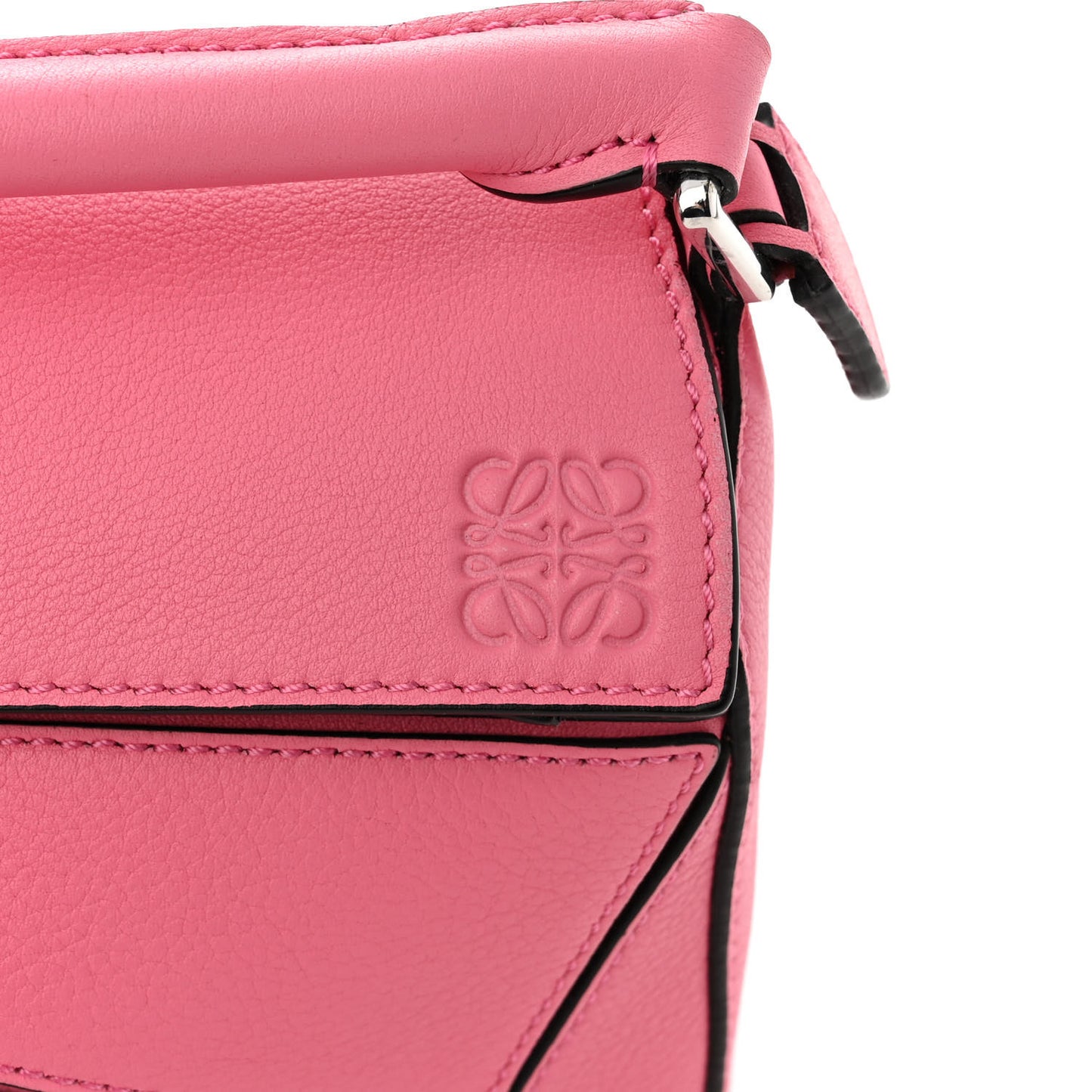 Calfskin Mini Puzzle Bag Wild Rose