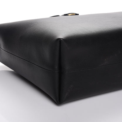 Saint Laurent Calfskin Large Shopping Tote Black 10 of 13