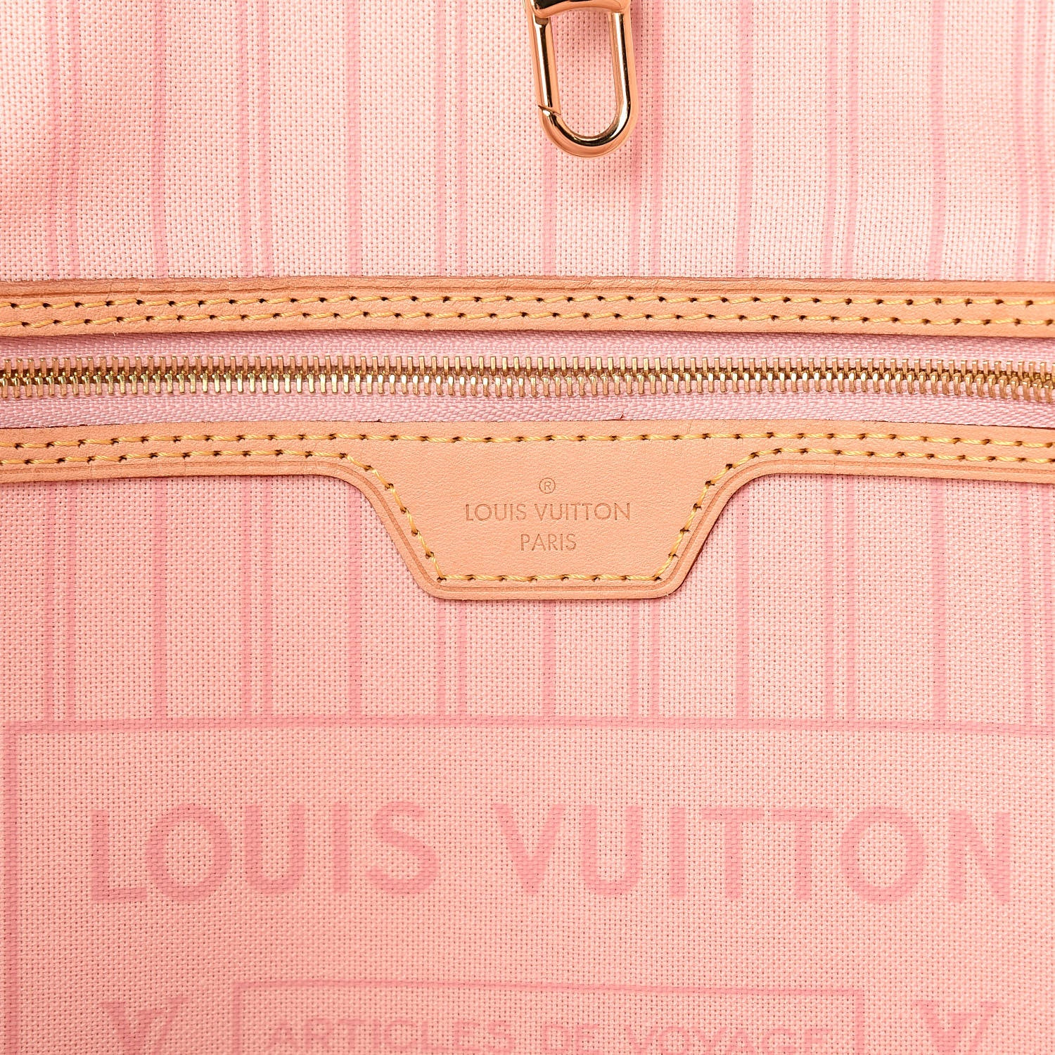 Louis Vuitton Damier Azur Neo Neverfull GM Rose Ballerine 6 of 13