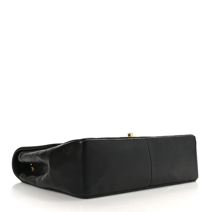 Chanel Lambskin Quilted Medium Single Flap Black 4 of 9