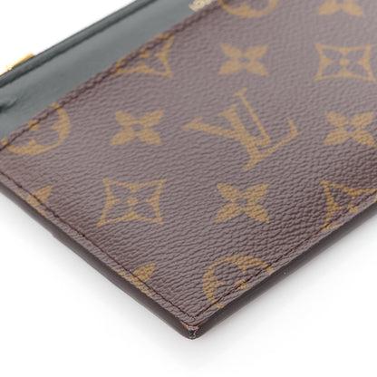 Louis Vuitton Monogram Slim Purse Black 9 of 11