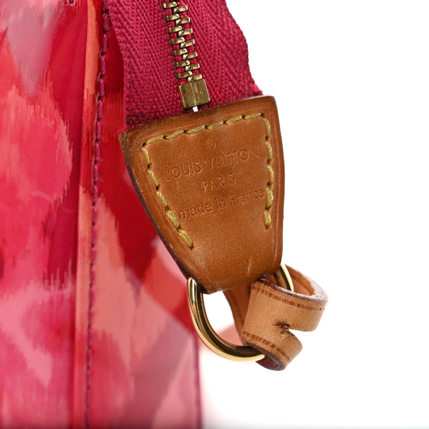 Vernis Ikat Pochette Accessories NM Rose Indien