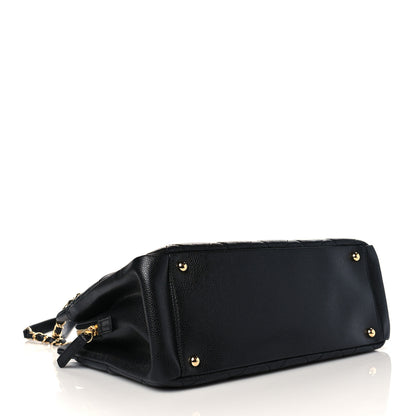 Chanel Caviar Quilted CC Timeless Soft Tote Black 4 of 10