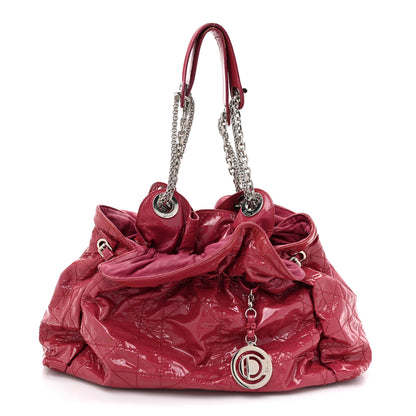 Christian Dior Patent Cannage Medium Le Trente Tote Pink 1 of 18