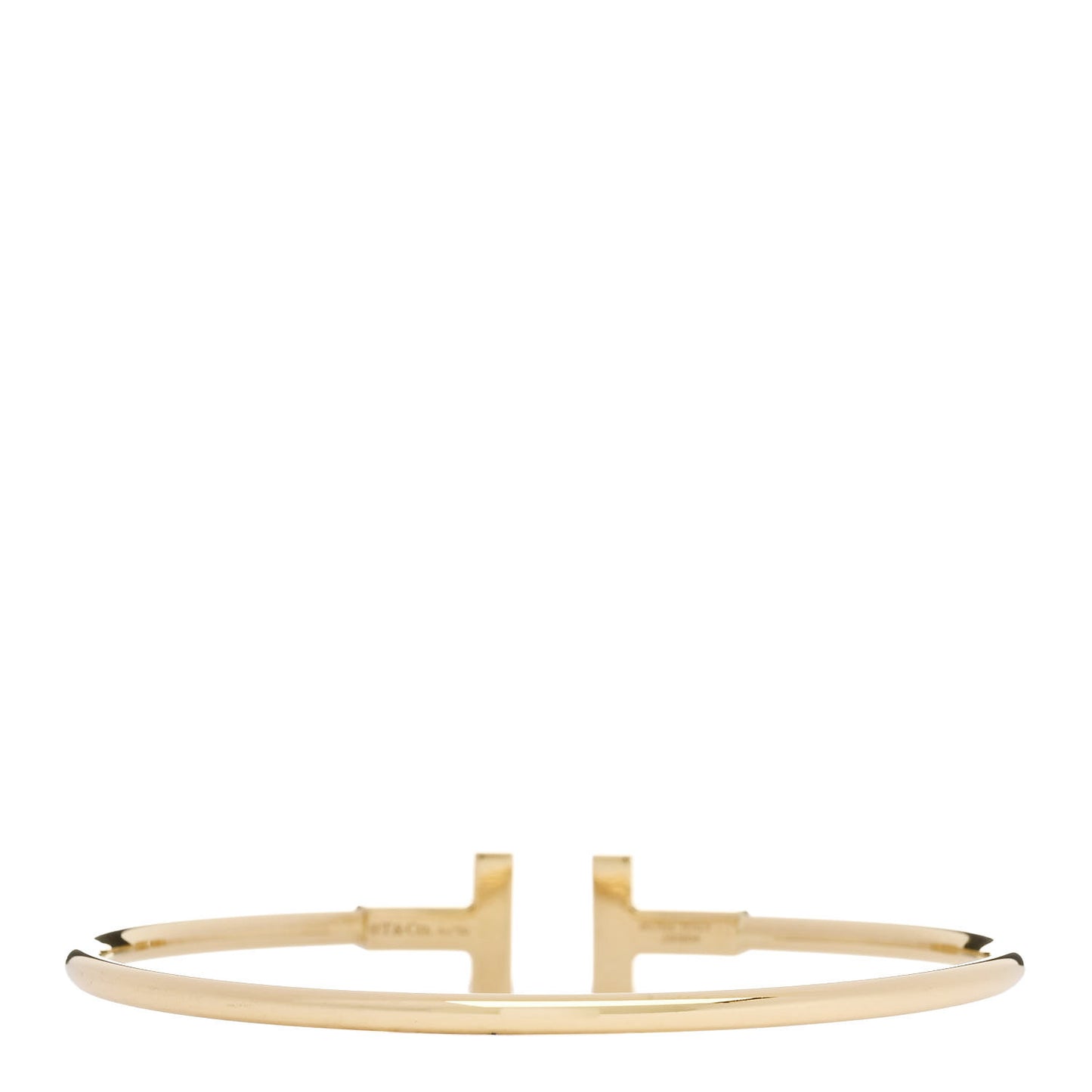 18K Yellow Gold Diamond Turquoise T Wire Bracelet