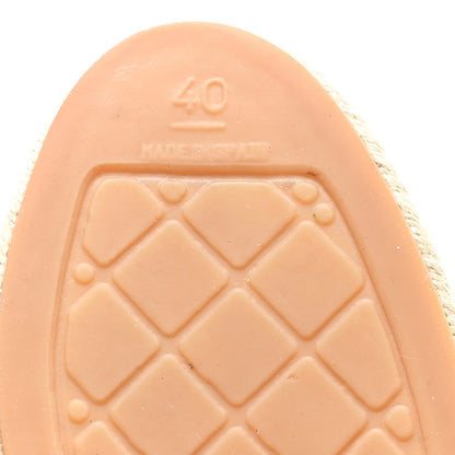 Chanel Lambskin CC Espadrilles 40 Black 7 of 10