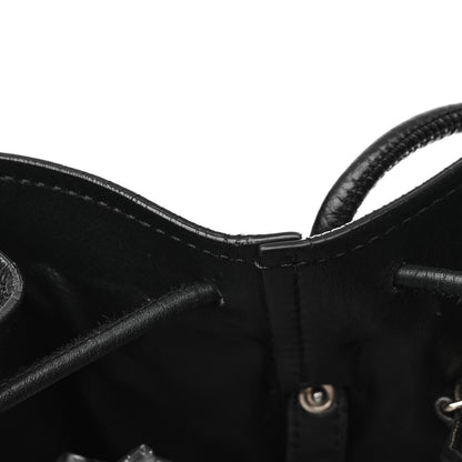 Tom Ford Calfskin Small Tassel Bucket Bag Black 13 of 17