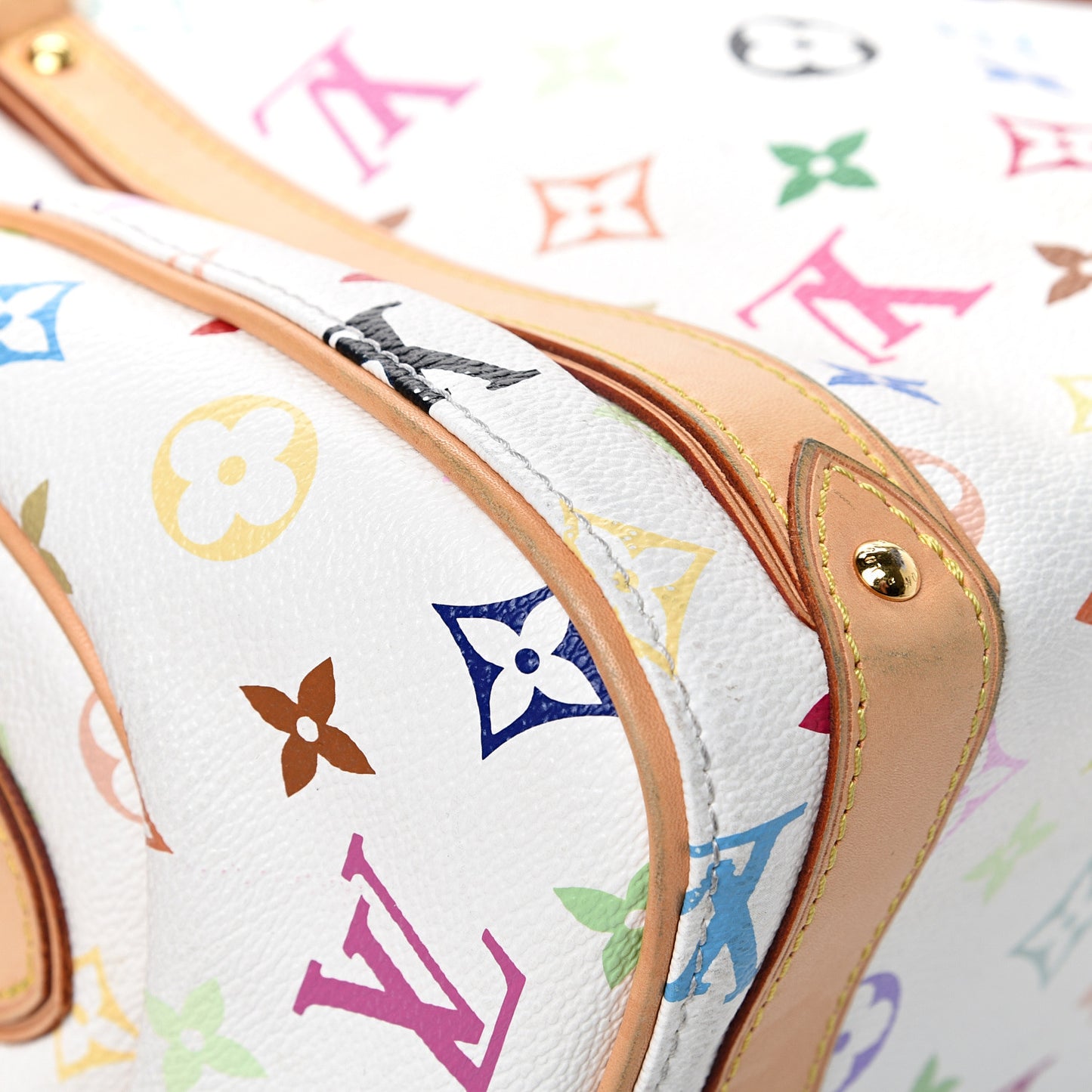 Monogram Multicolor Priscilla White