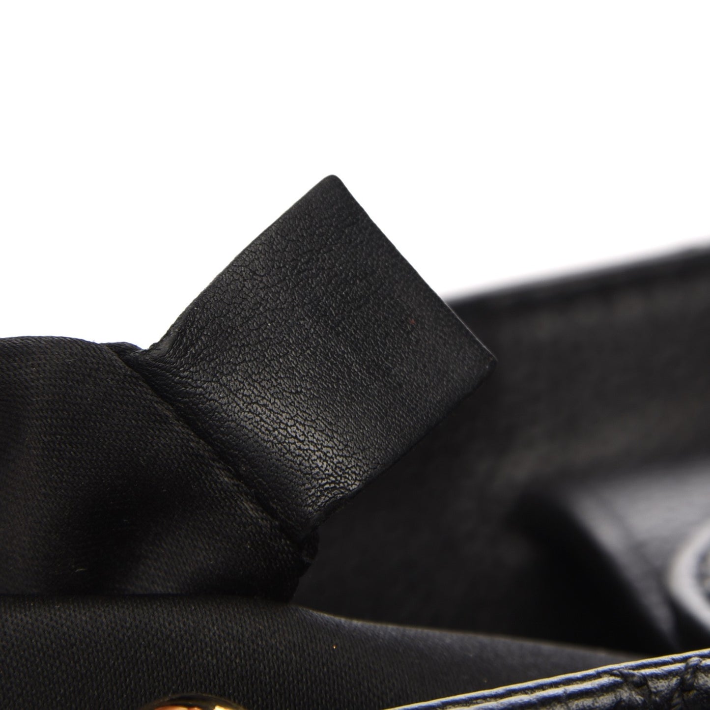 Caviar Quilted Petit Shopping Tote PST Black