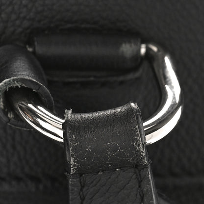 Louis Vuitton Calfskin Lockme Backpack Black 10 of 10