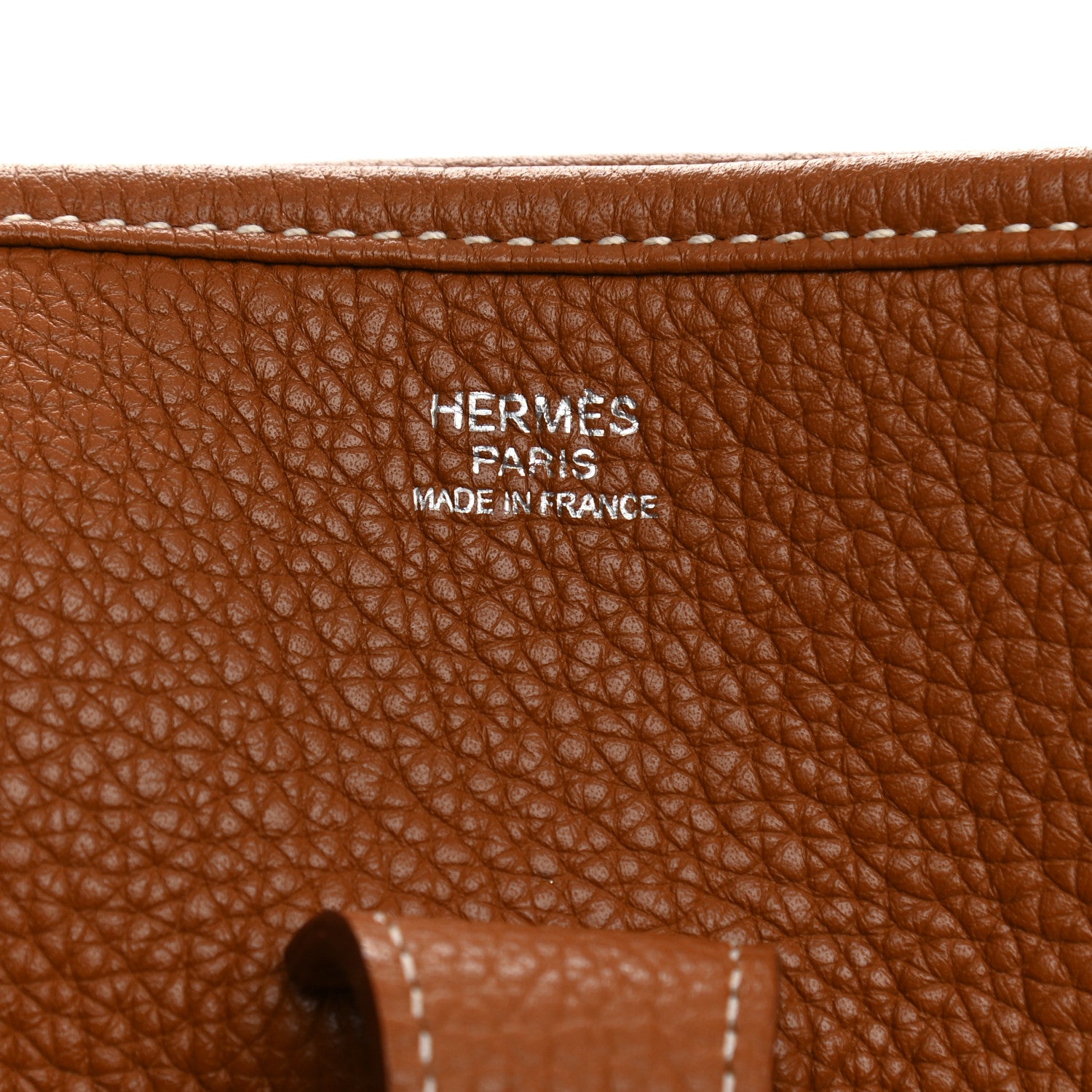 Hermes Taurillon Clemence Evelyne III GM Gold 6 of 13