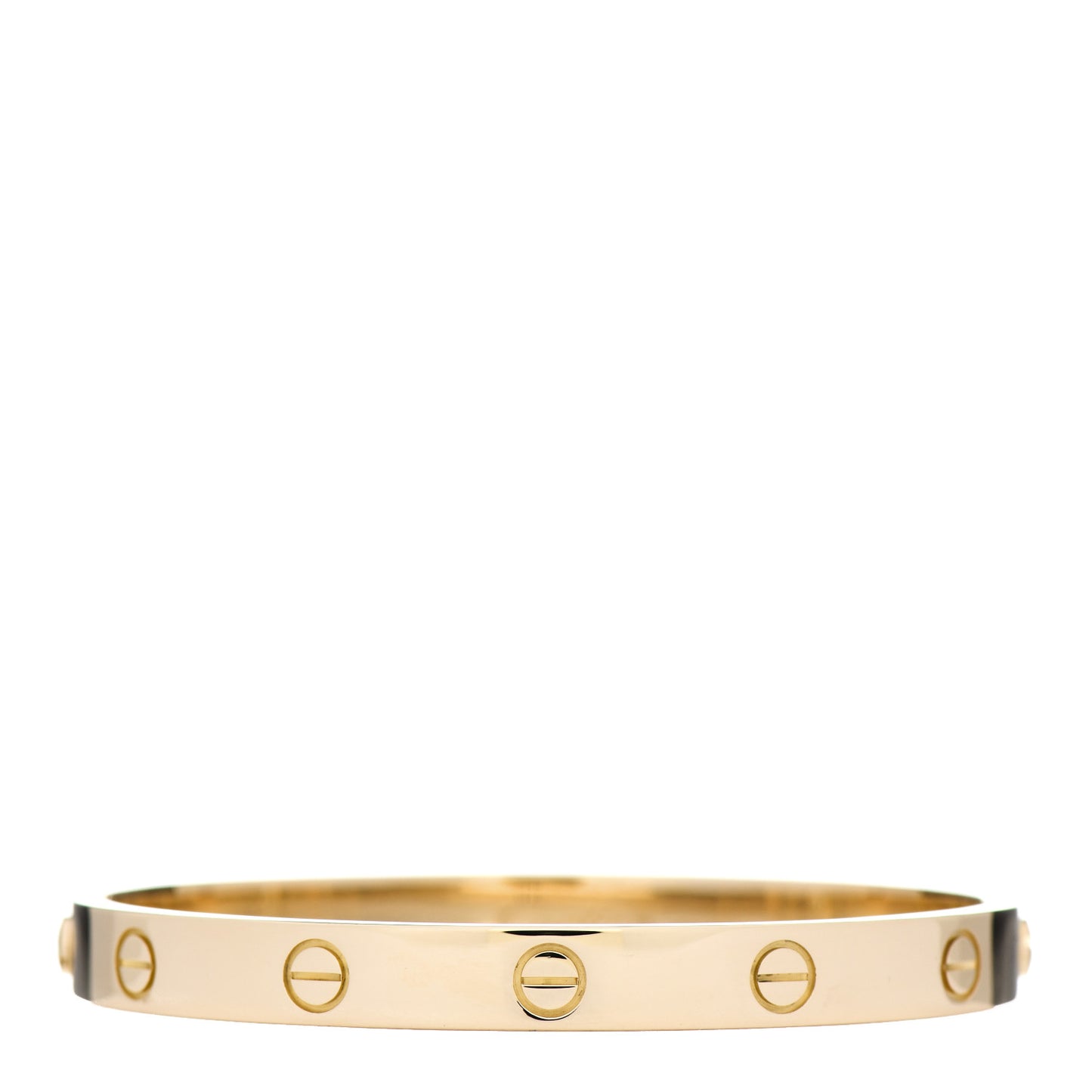 18K Yellow Gold LOVE Bracelet 17