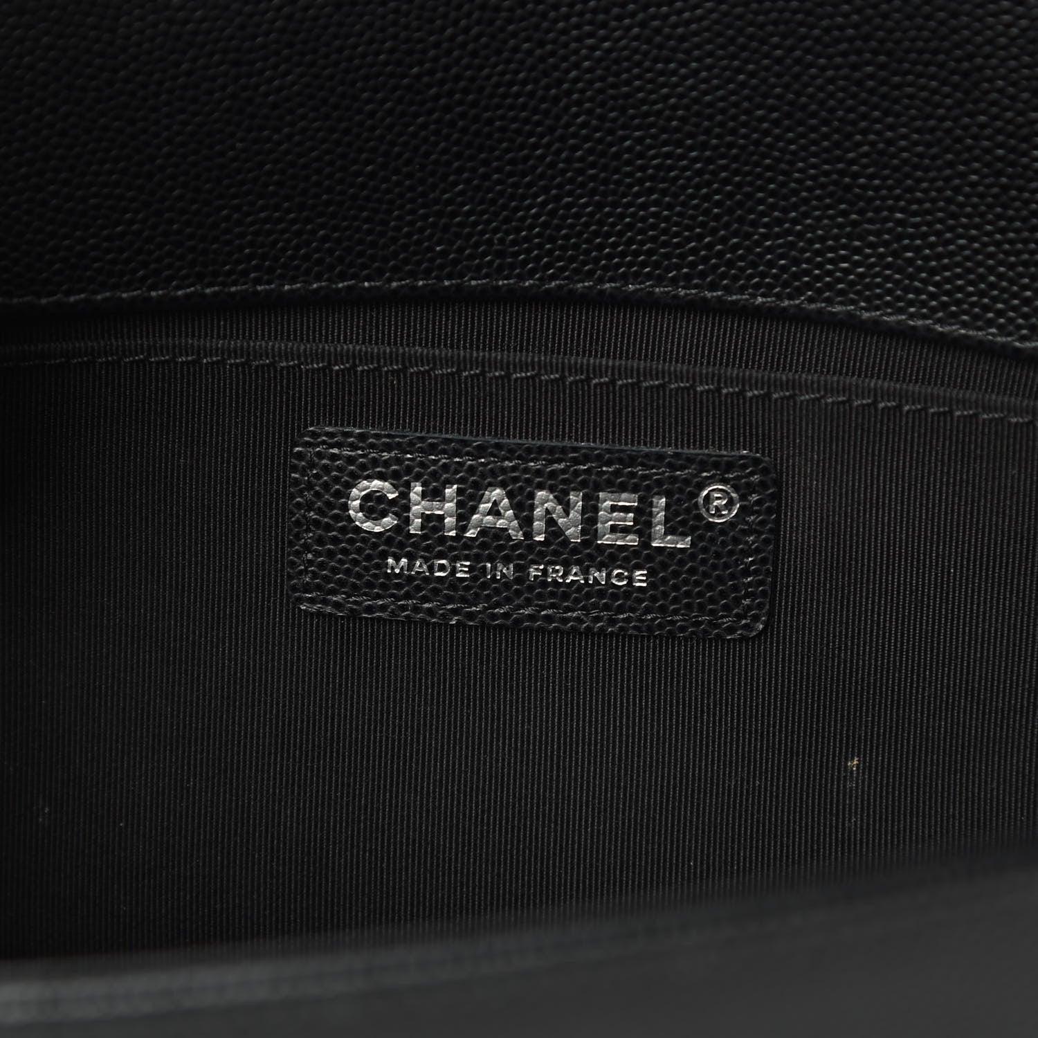 Chanel Caviar Quilted Medium Boy Flap Black 6 of 11