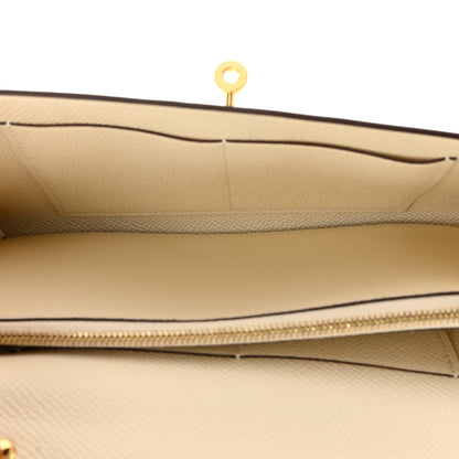 Hermes Epsom Kelly Wallet To Go Nata 5 of 11