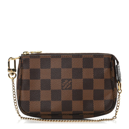 Louis Vuitton Damier Ebene Mini Pochette Accessories 1 of 4