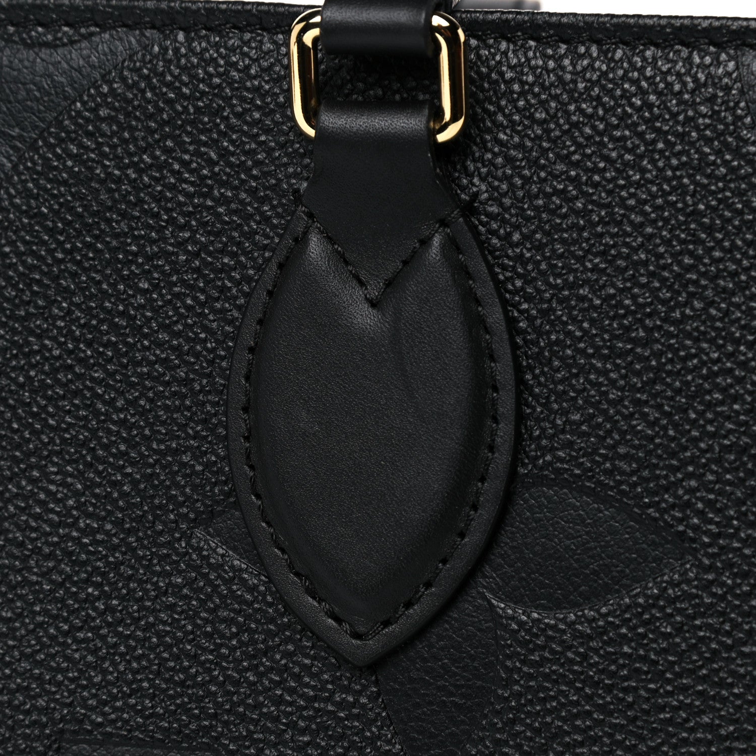 Louis Vuitton Empreinte Monogram Giant Onthego MM Black 10 of 11