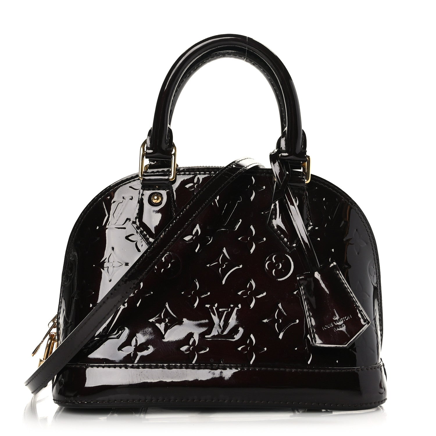 Louis Vuitton Vernis Alma BB Amarante 1 of 8