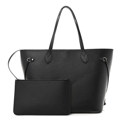 Louis Vuitton Epi Neverfull MM Black 1 of 19