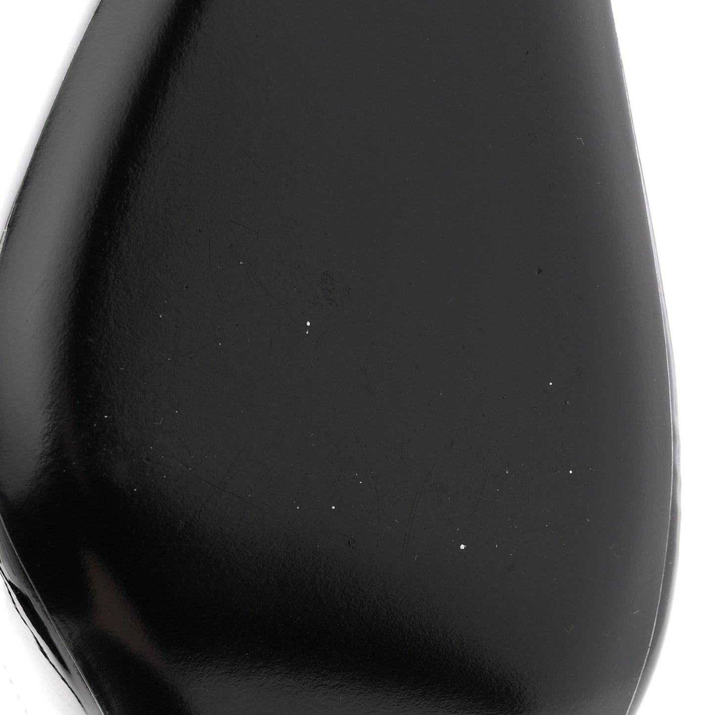 Patent Calfskin Crystal Anouk Pumps 37.5 Black