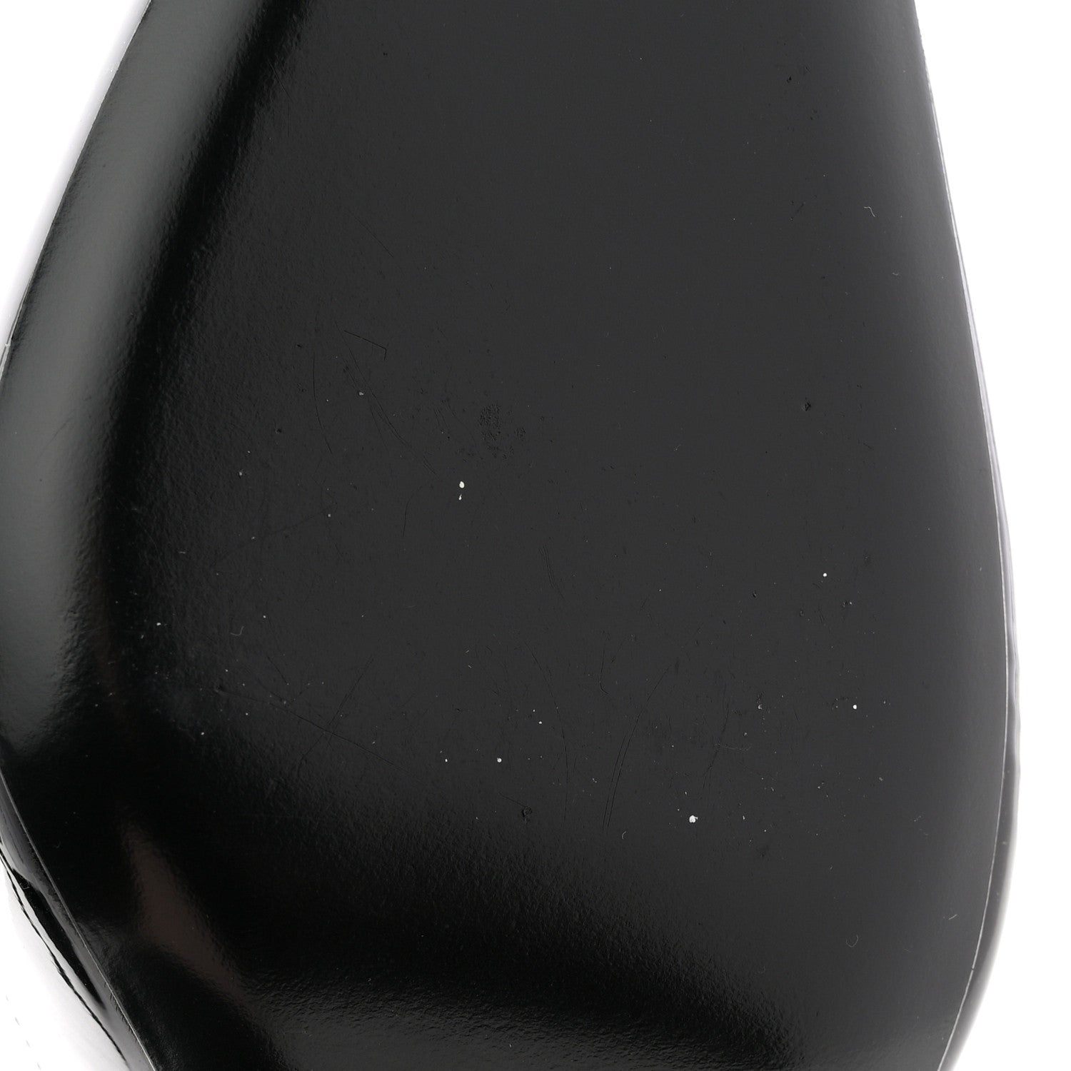 Saint Laurent Patent Calfskin Crystal Anouk Pumps 37.5 Black 12 of 12