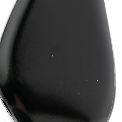Saint Laurent Patent Calfskin Crystal Anouk Pumps 37.5 Black 12 of 12