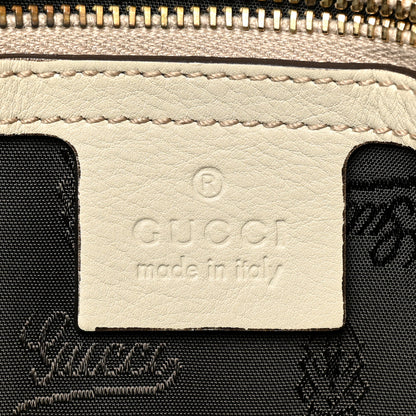 Gucci Snakeskin Bamboo Large Pop Top Handle Tote Roccia 6 of 9