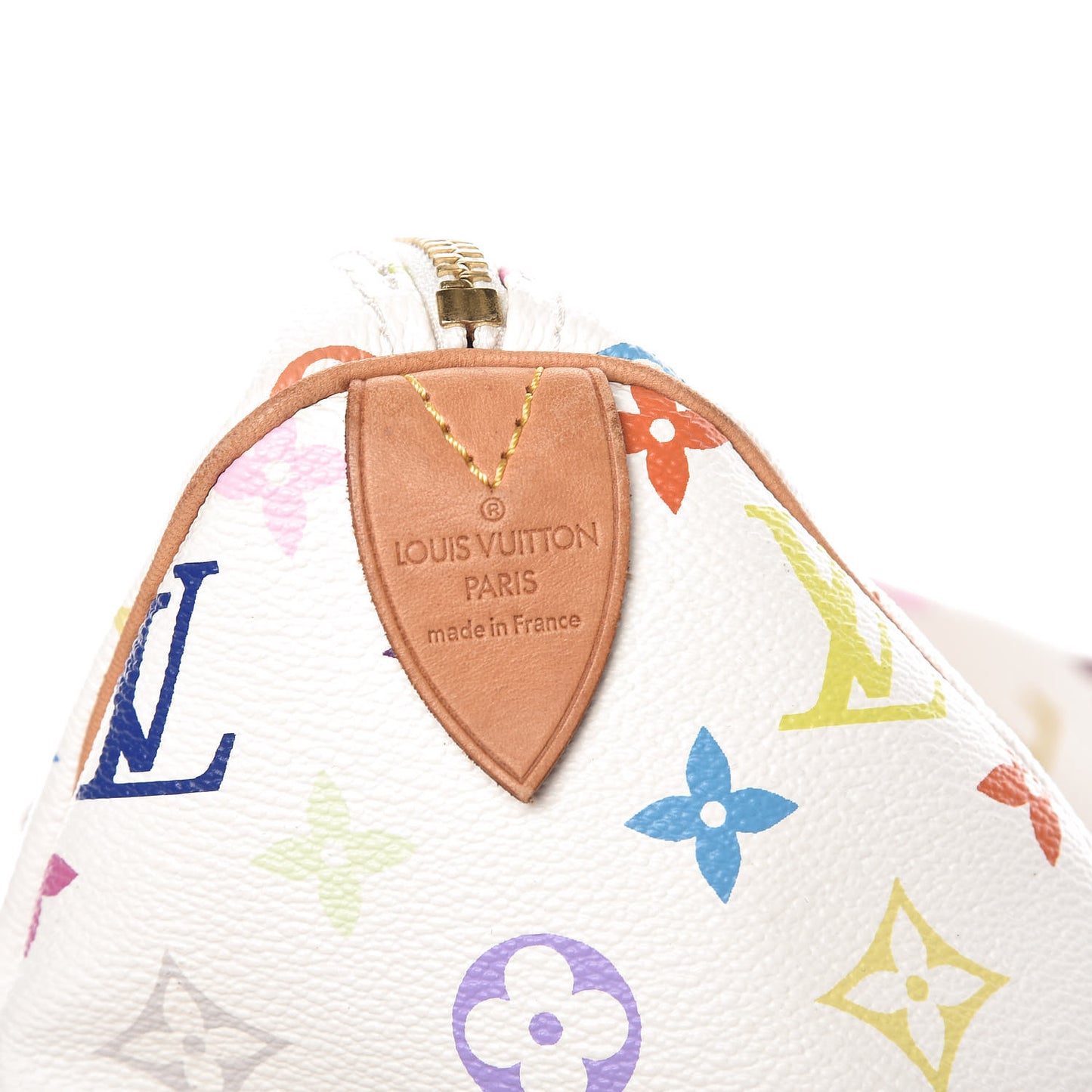 Monogram Multicolor Speedy 30 White