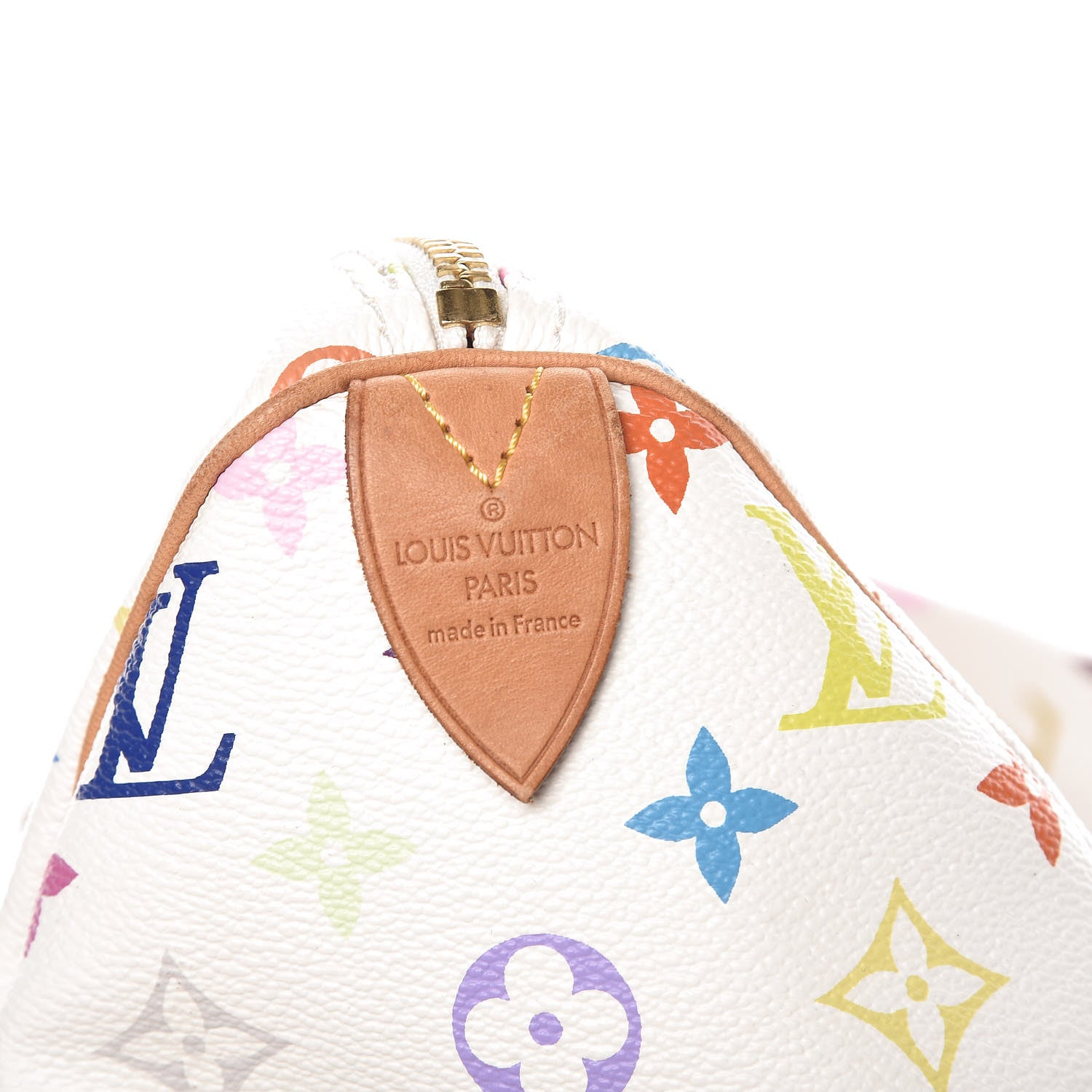 Louis Vuitton Monogram Multicolor Speedy 30 White 8 of 16