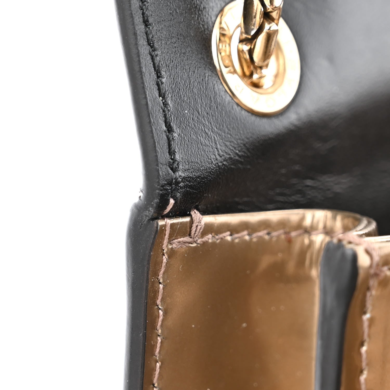 Bulgari Metallic Calfskin Serpenti Forever Crossbody Bag Bronze 12 of 13