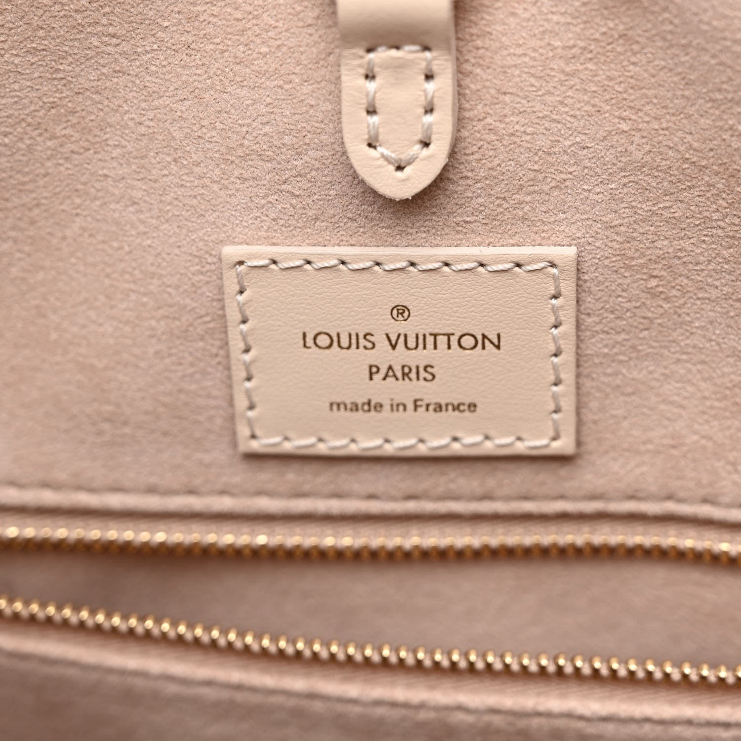 Louis Vuitton Empreinte Monogram Giant Onthego MM Creme Rose Trianon 6 of 9