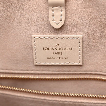 Louis Vuitton Empreinte Monogram Giant Onthego MM Creme Rose Trianon 6 of 9