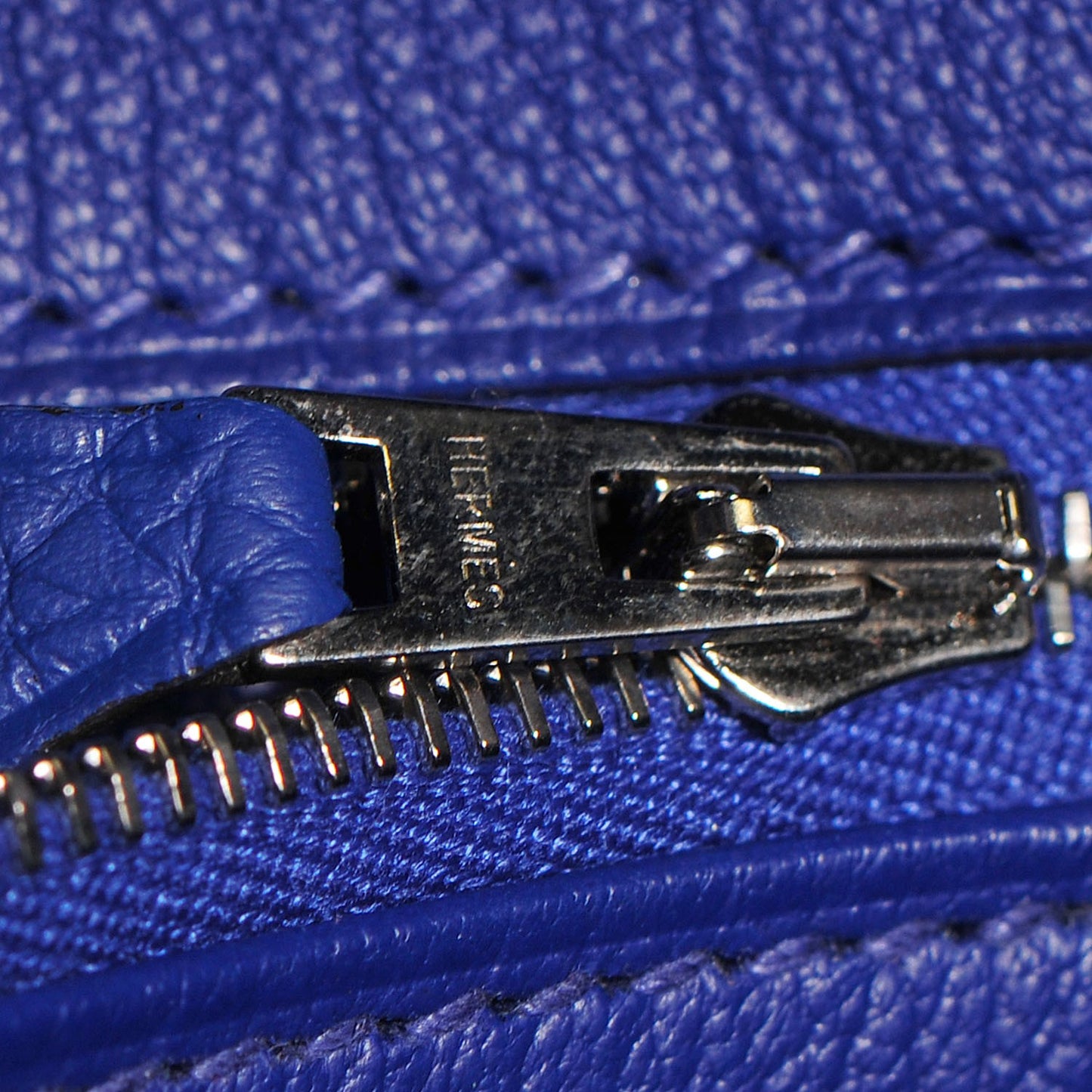 Togo Birkin 35 Bleu Electrique