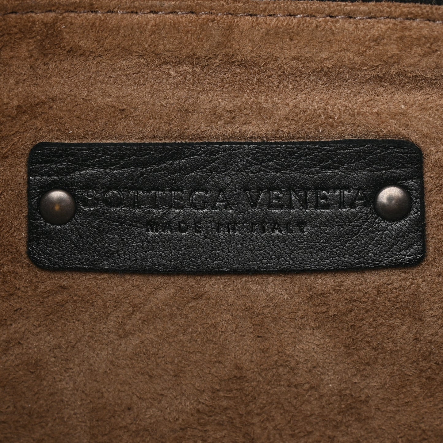 Nappa Intrecciato Nodini Bag Black