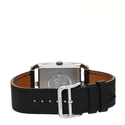 Hermes Stainless Steel Epsom 29mm Cape Cod Quartz Watch Noir 3 of 5