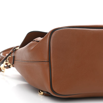 Chloe Suede Calfskin Small Faye Backpack Tan 10 of 14