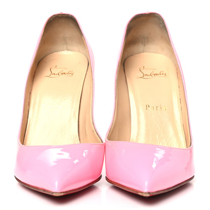 Christian Louboutin Patent Pigalle Follies 100 Pumps 37.5 Dolly 3 of 12