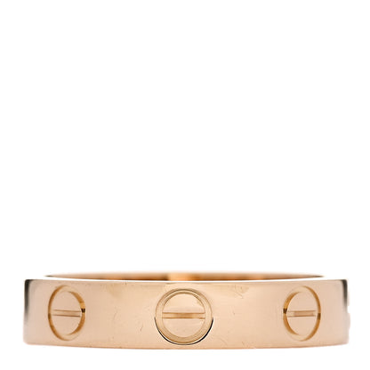 Cartier 18K Yellow Gold 3.5mm LOVE Wedding Band Ring 49 4.75 1 of 5