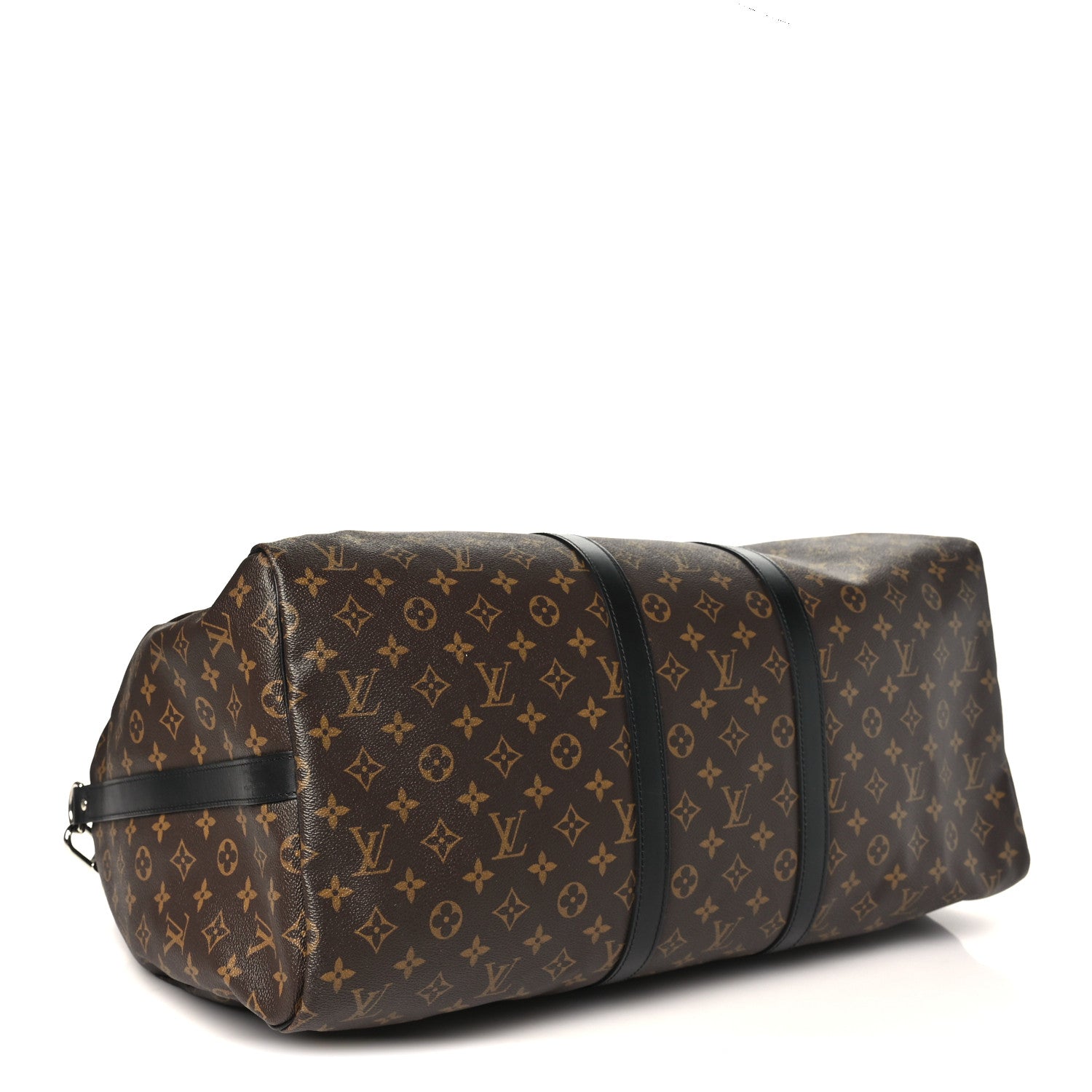 Louis Vuitton Monogram Macassar Keepall Bandouliere 55 3 of 9
