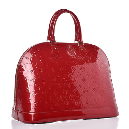 Louis Vuitton Vernis Alma GM Pomme D'Amour 3 of 6