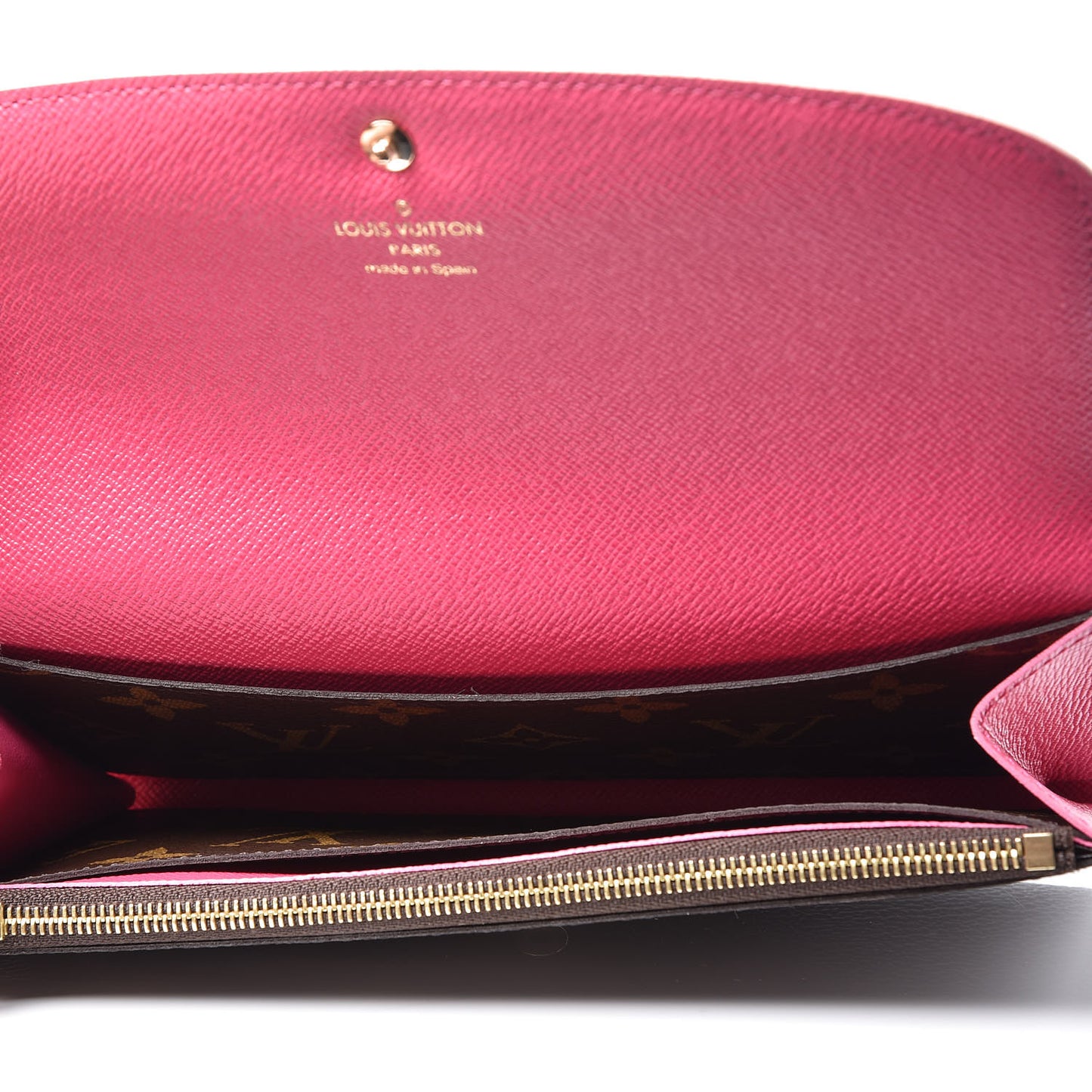 Monogram Bloom Flower Emilie Wallet
