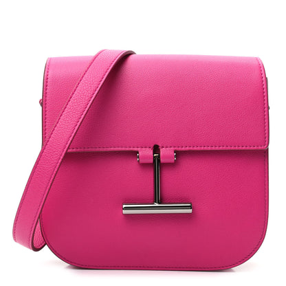 Tom Ford Calfskin Mini T Clasp Tara Crossbody Bag Pink 1 of 8