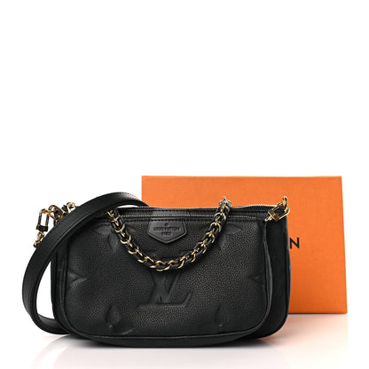 Louis Vuitton Empreinte Monogram Giant Multi Pochette Accessories Black 10 of 10