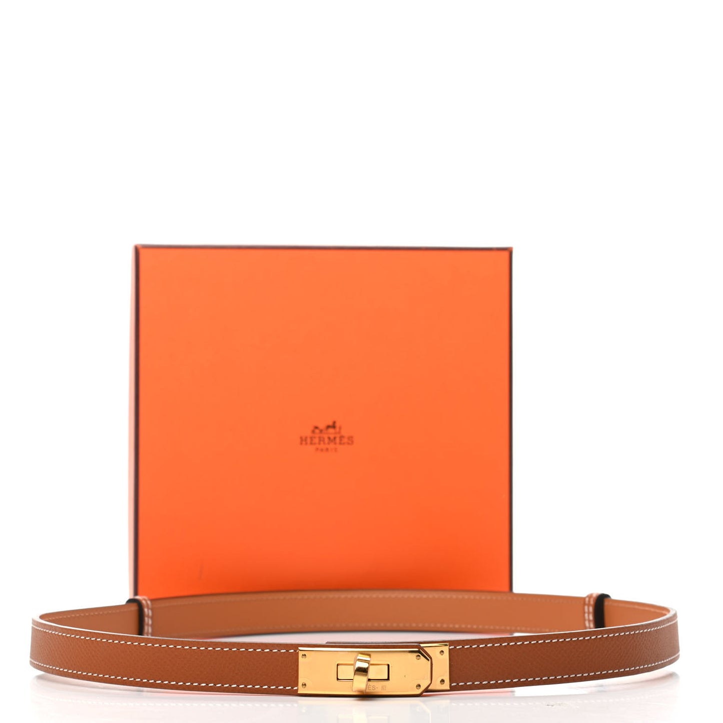 Epsom Kelly Belt Gold