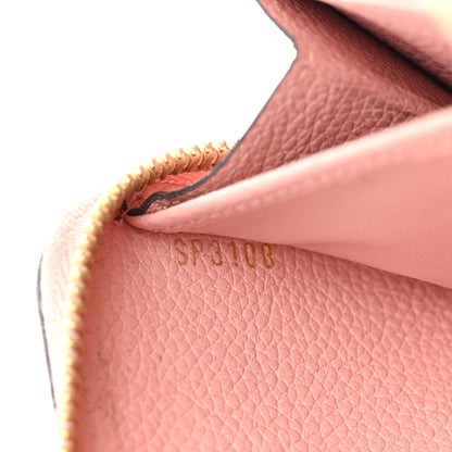 Louis Vuitton Empreinte Zippy Wallet Rose Poudre 7 of 12