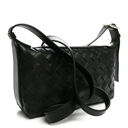 Bottega Veneta Calfskin Intrecciato Traveler Phone Pouch Dark Green 3 of 9