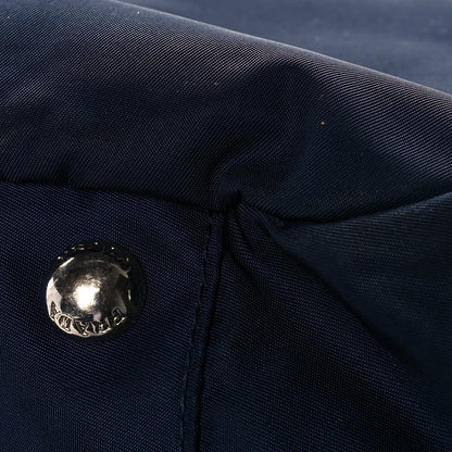 Prada Nylon Tote Navy 9 of 13