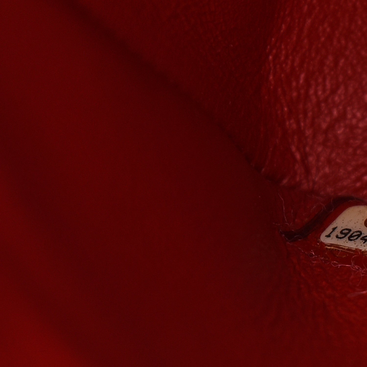 Chanel Caviar Quilted Jumbo Double Flap Red 7 of 9