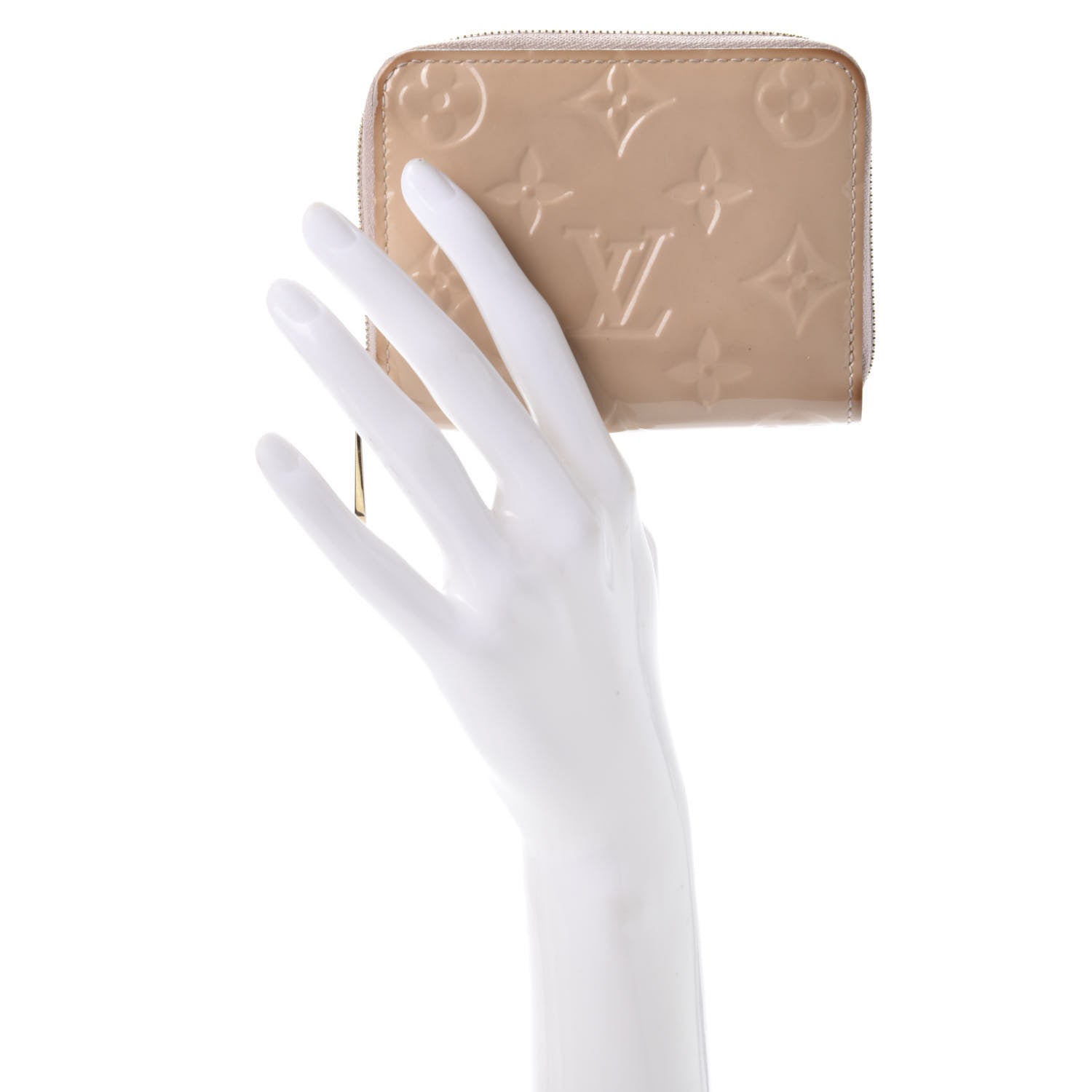 Louis Vuitton Vernis Zippy Coin Purse Wallet Dune 2 of 10